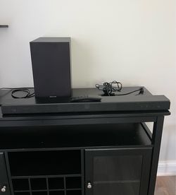 Samsung soundbar with subwoofer