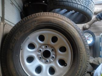 Tire and rims