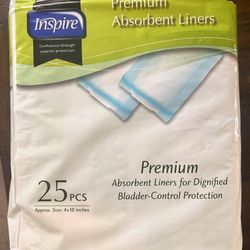 25PCS 4x10 Floor/bed Pads