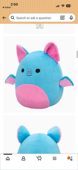 Squishmallow Blue Fruit Bat Brand New Get Yours For Easter Now Two Available