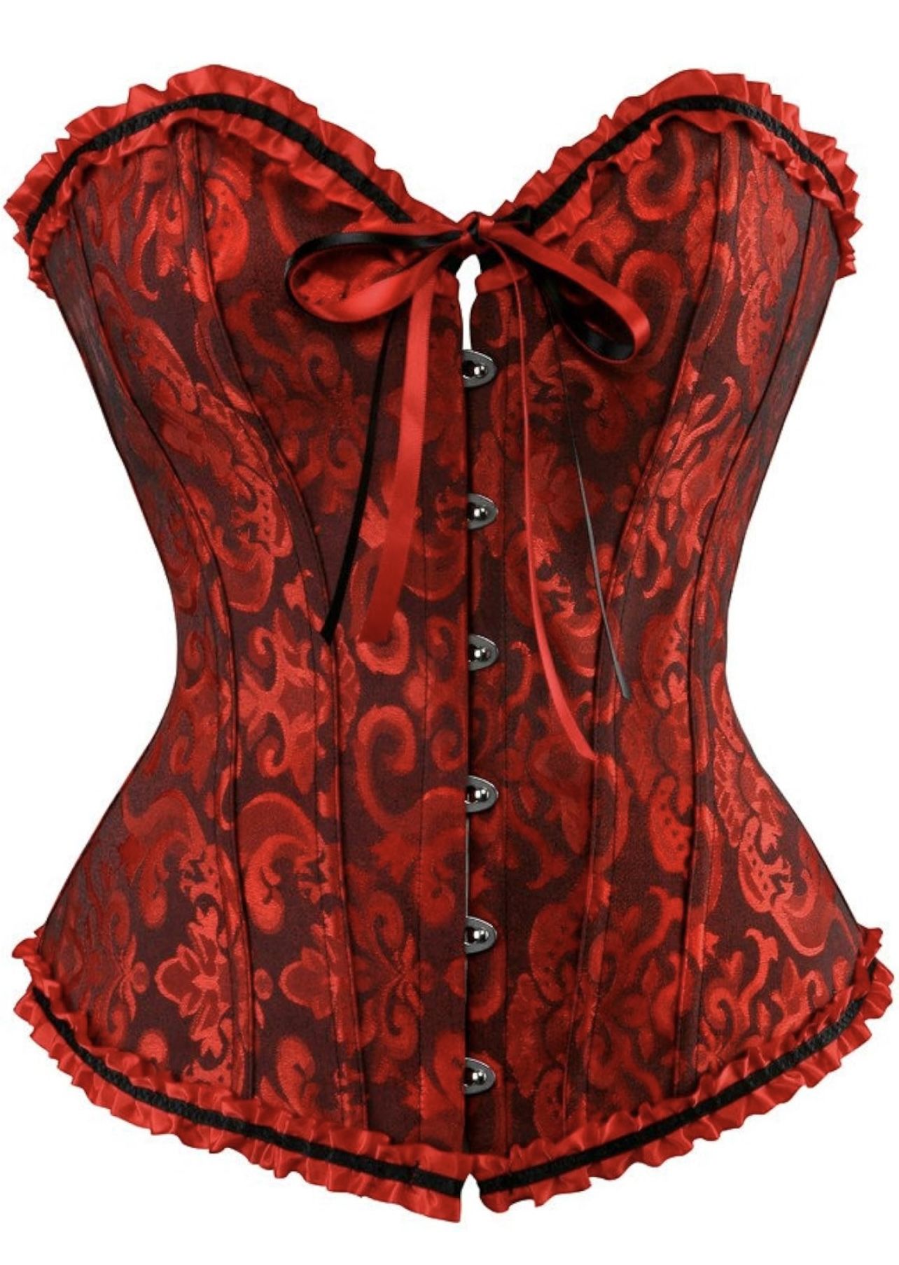 New Red/Black Corset - Perfect For Halloween