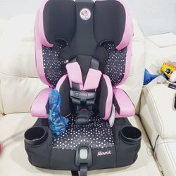 NEW!!! Safety 1st Disney Minnie 3-in-1 Harnessed Booster Car Seat Carseat.