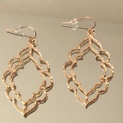 Gold Filigree Earrings 