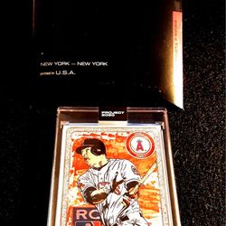 Mike Trout Topps Project 2020 Blake Jamieson design Sealed w/Box ANGELS MLB 