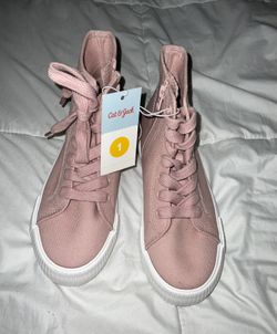 Girl Pink Shoes Size 1