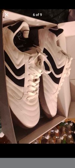 White and Black Low-Top Sneakers by Madden NYC