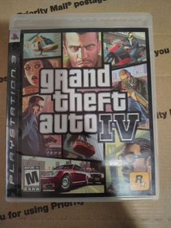 Grand Theft Auto IV PS3