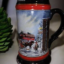 Vintage 1992 Budweiser Stein 