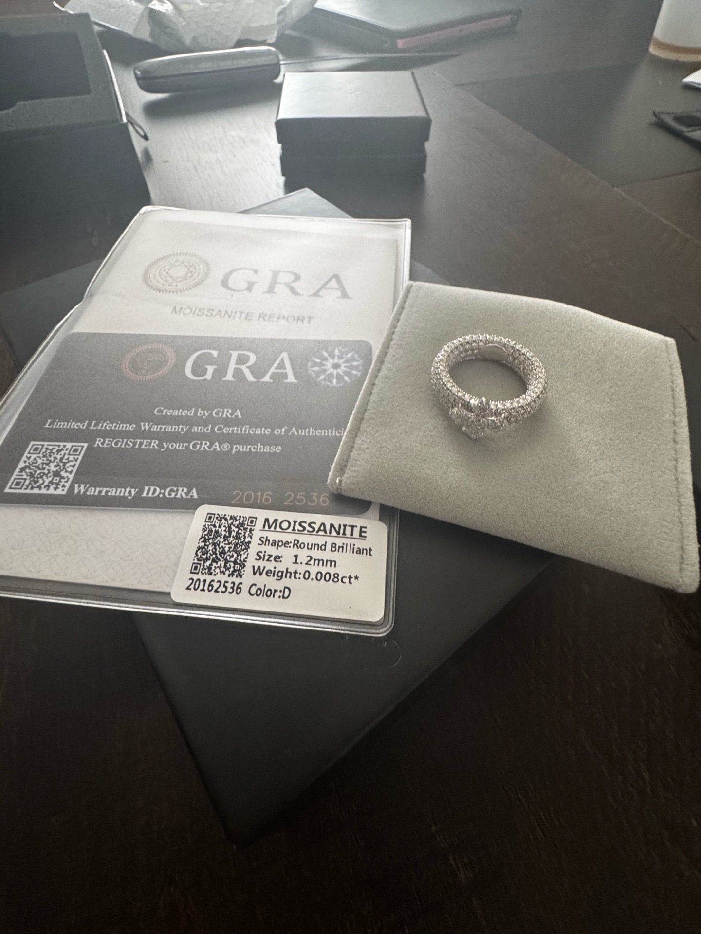 s925 silver moissanite ring.