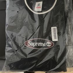 Supreme X Timberland Crewneck Black Size Large Brand New