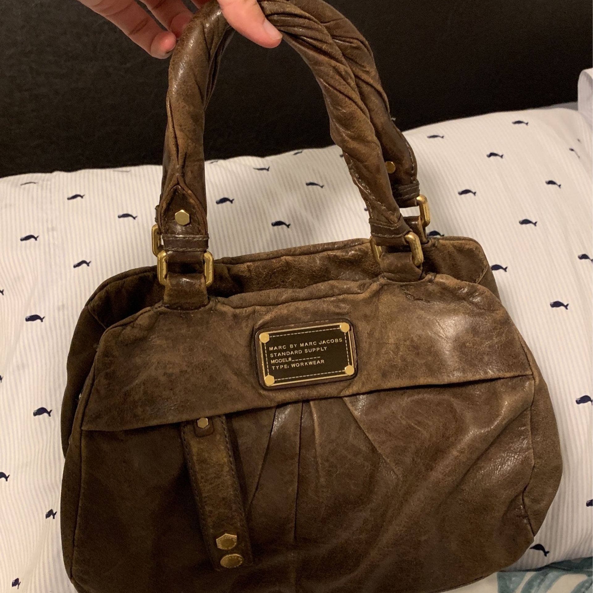 Marc By Marc Jacobs Petite Cute Distressed Look Hand Bag