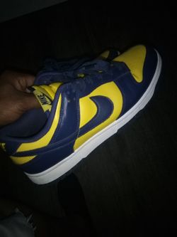 Nike sb dunk " Michigan "