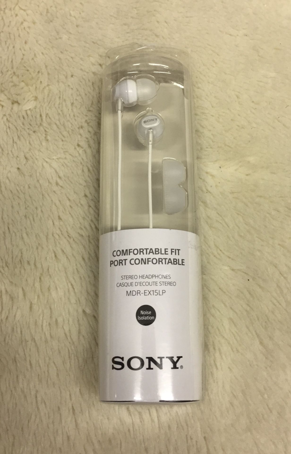 SONY Sony Fashionable In-Ear Headphones-white