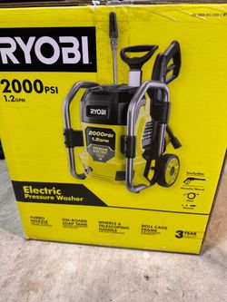 Brand new unopened RYOBI2000 PSI 1.2 GPM Cold Water Corded Electric Pressure Washer