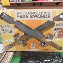Lets Hit Each Other with Fake Swords Fighting Card Game
