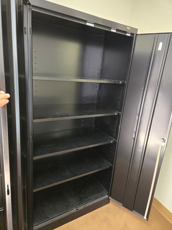 Uline Metal Storage Cabinet With 2keys