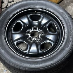 One 2019-2020 18 x 7.5 Cadillac XT4 Steel Wheel / Rim