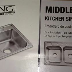 New Stainless Steel Sink Sterling Middleston 