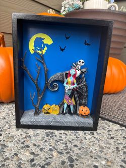 Nightmare Before Christmas Shadow Box Diorama