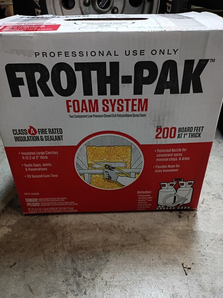 FROTH-PAK BRAND NEW