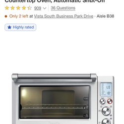 Toaster oven