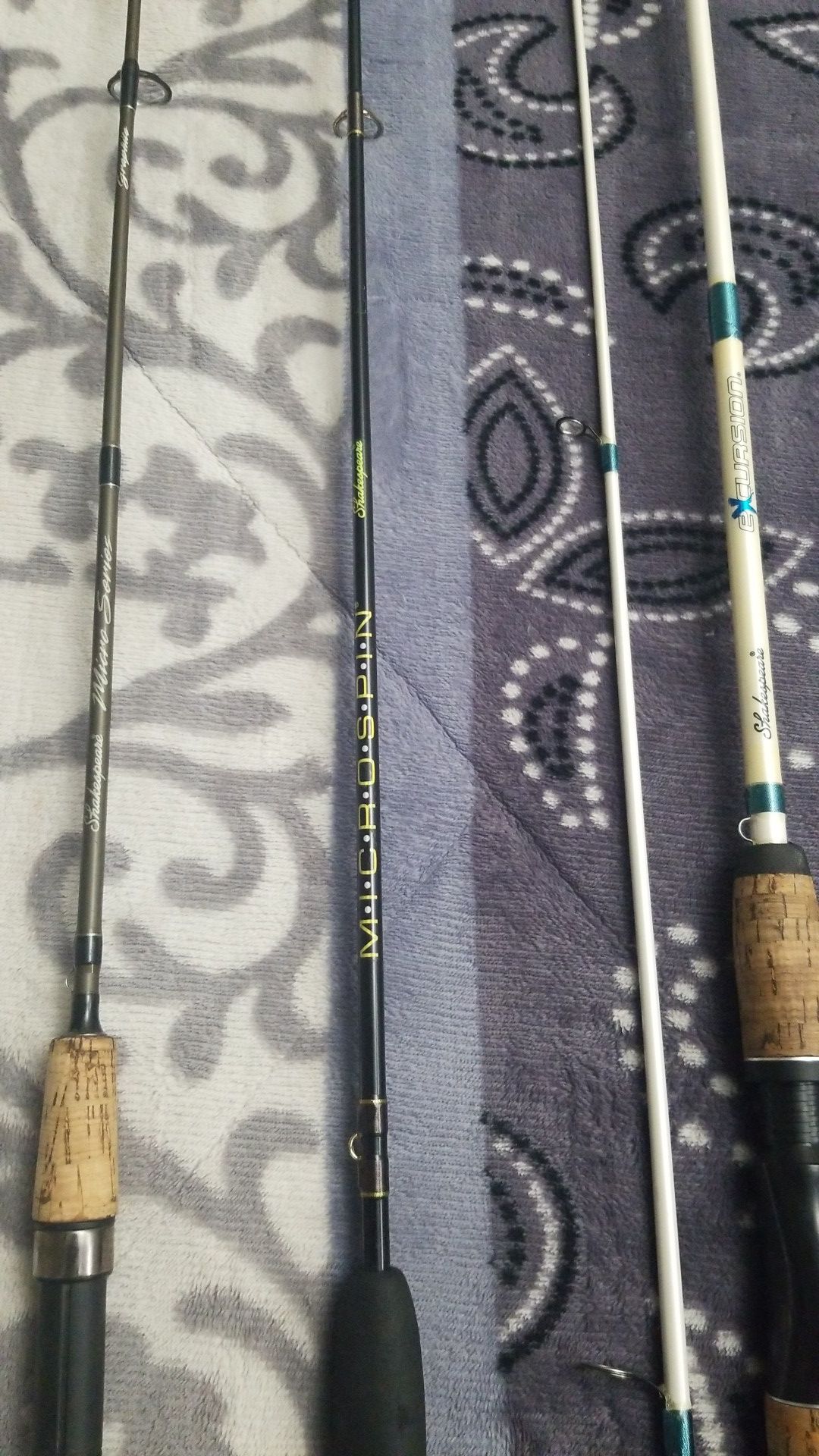 SHAKESPEARE FISHING ROD LOT for Sale in Rialto, CA - OfferUp