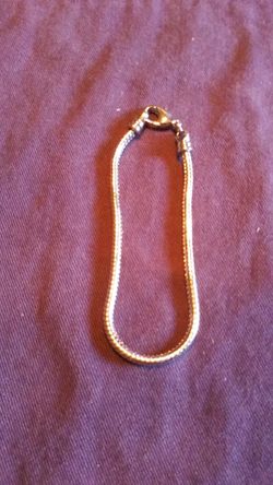 Silver 7" bracelet