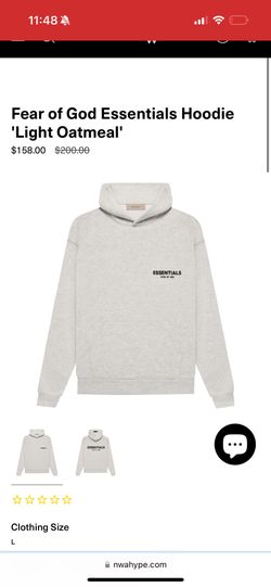 Essentials Fear Of God Hoodie