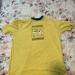 2004 SpongeBob Shirt (Large) — SquareDude Retro Nickelodeon Tee 🔥