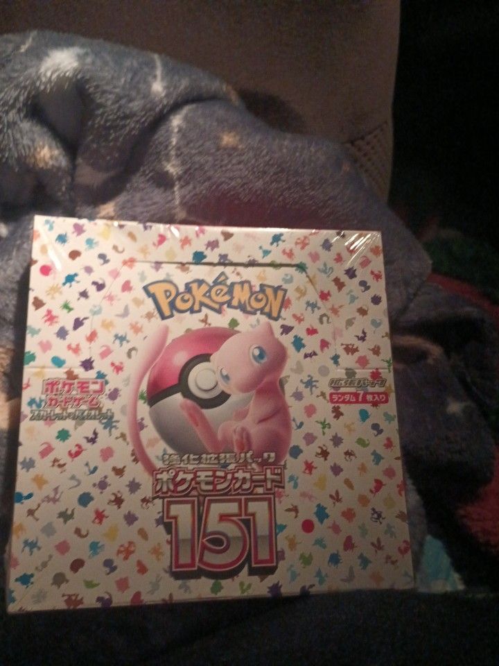 151 Japanese Pokemon Booster Pack