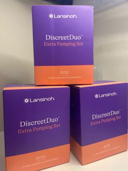 Lansinoh extra pumping set