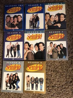 Seinfeld DVDs (Seasons 1-9)