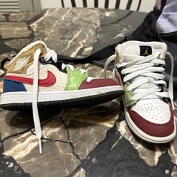 Toddler Jordan 1 Sperry Duck Boots And Nike Sandals 
