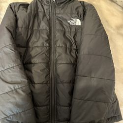 Youth Boys North face Size Medium Coat Reverses 