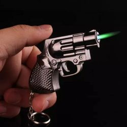 Torch Lighter,Cool Lighers,Metal Keychain Jet Flame Adjustable Lighter,Cool Blue Flame Party Candle Kitchen BBQ Fire Camping Gifts for Men 