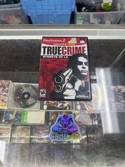 True crime Streets of LA PS2 $25 Gamehogs 11am-7pm
