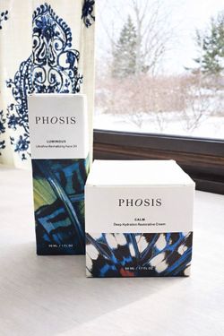 (New in Box!) Phosis The Power Pair Duo-  Calm Cream & Luminous Oil Skincare set (2026 Winner of Oprah O-Awards!)