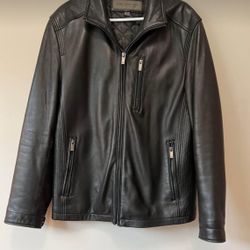 Mark New York Mens Leather Jacket. Large