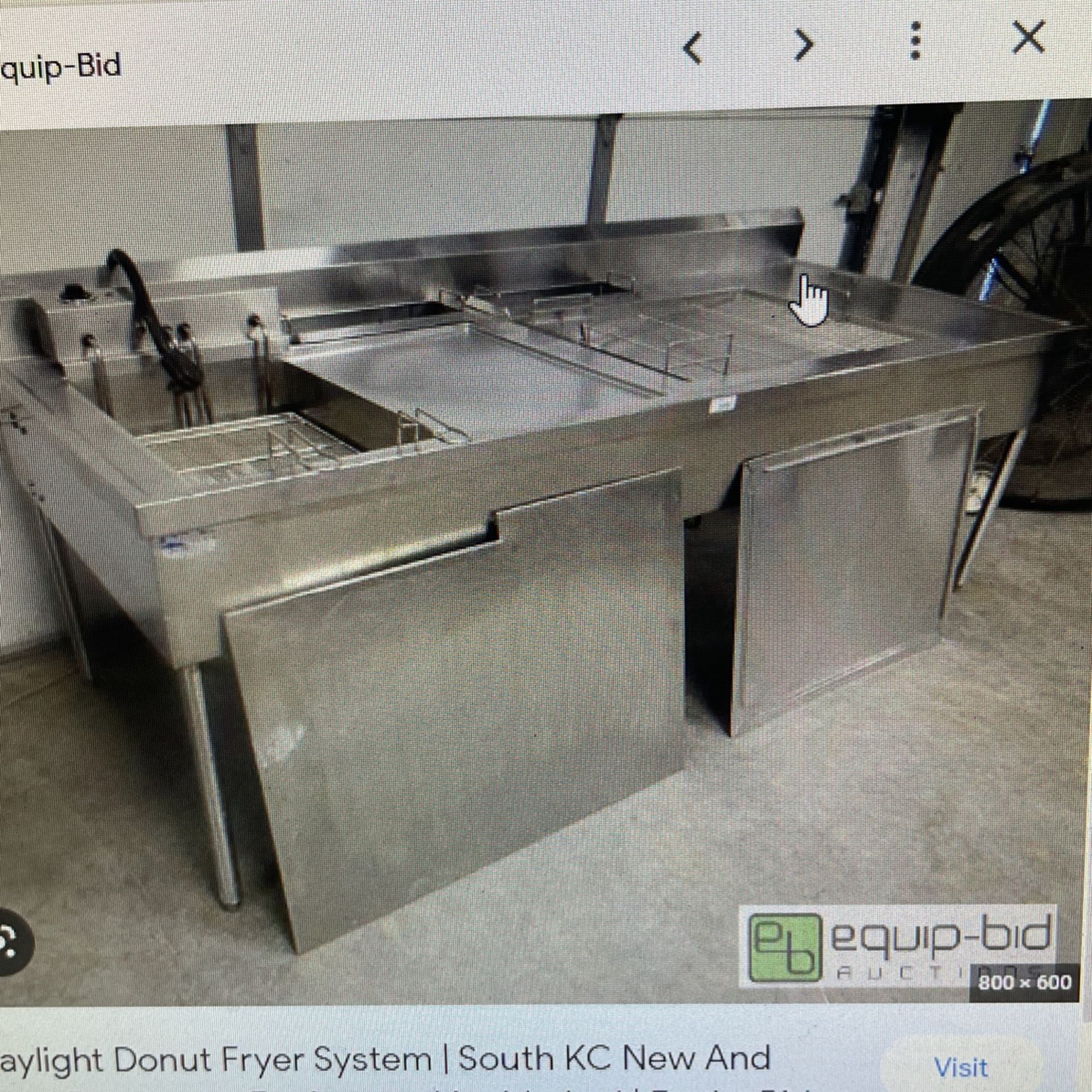 Daylight Donut Fryer Bank