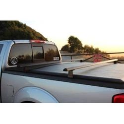 Durevo Truck Rack With Two Cross Bars And Four Brackets For Pickup Bed Universal Aluminum Black Bar Length Adjustable From Min 49-64” 