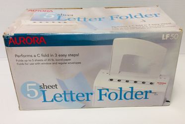 5 SHEET LETTER FOLDER AURORA