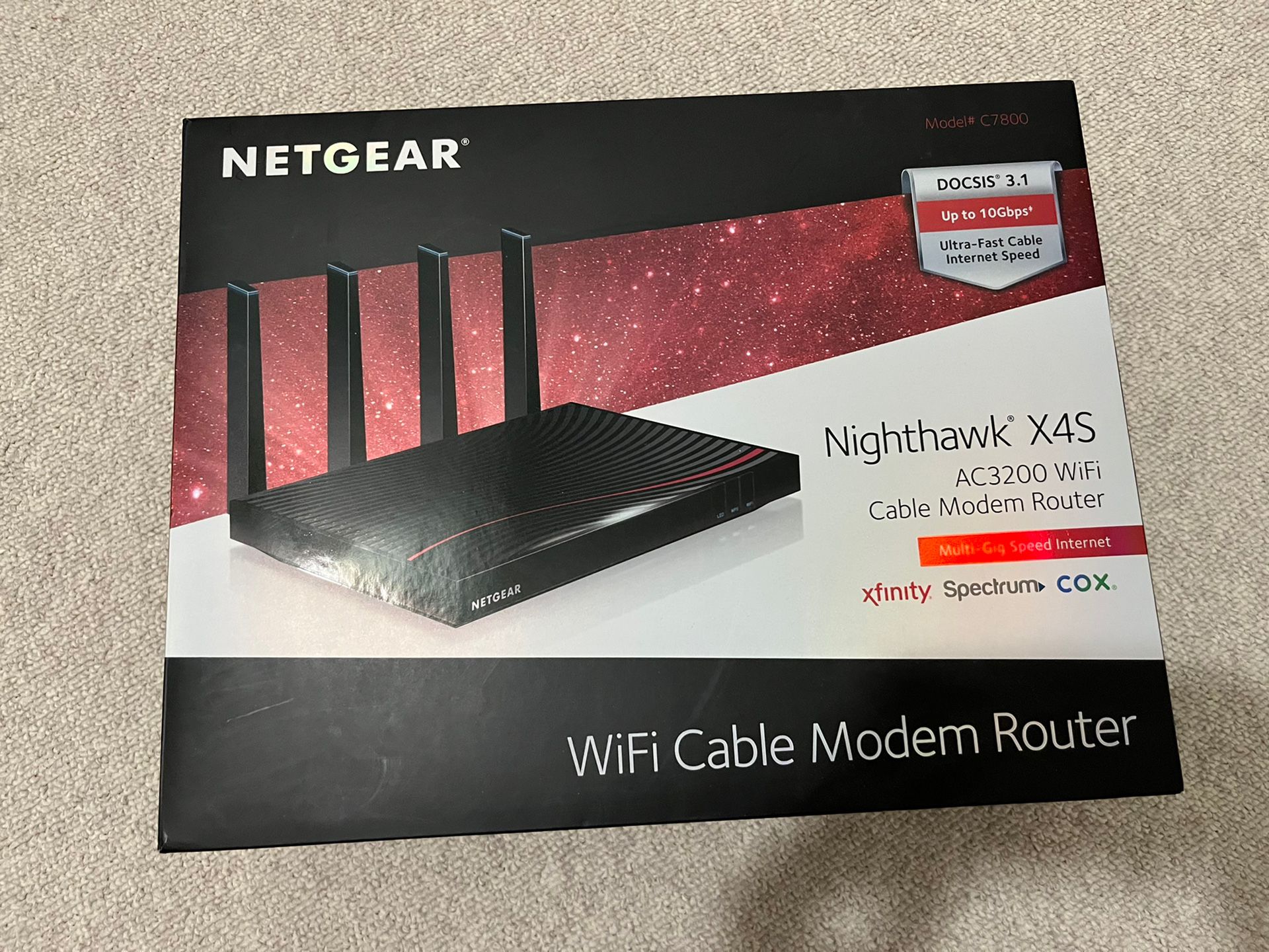 Nighthawk X4S Cable Modem Router
