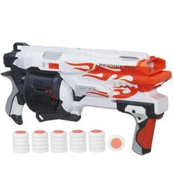 Nerf Vortex Revonix 360 Blaster with 31 Foam Discs