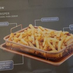 Bandeja de cobre para dorar- 2 pc Copper Crisper