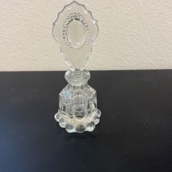Vintage Glass Perfume Bottle 