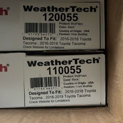Brand New WeatherTech Tacoma