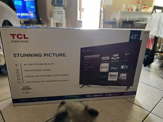 TCL 43” Smart TV