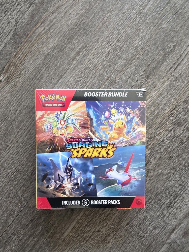 *SEALED* Surging Sparks Booster Bundle
