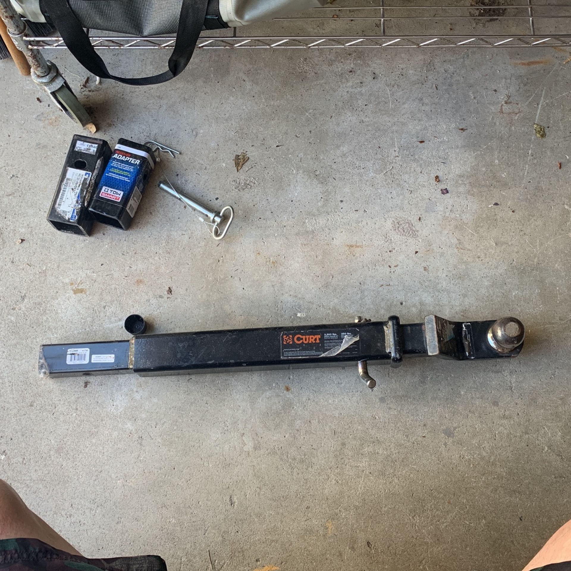 Curt 18” Trailer Hitch Extension And Hitch