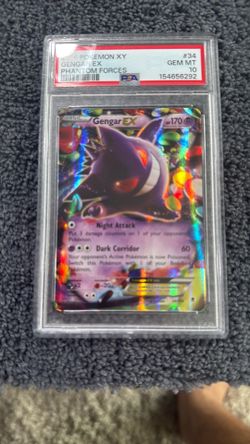 Gengar Phantom Forces 34/119 PSA 10 Pokemon